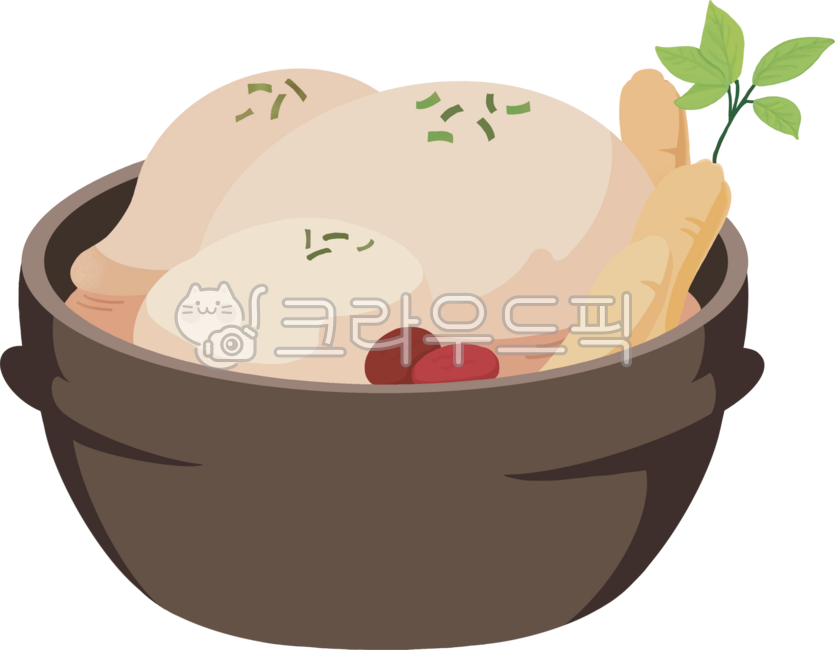 삼계탕,복날,초복,중복,말복,닭,삼계탕일러스트,복날일러스트,복날포스터,삼복,여름,summer,illustration,닭백숙,백숙,한식,삼계,전복,음식,음식일러스트,건강,몸보신,여름보양식,png,food,뚝배기,그릇,대추,인삼,파,탕,뜨거운,요리