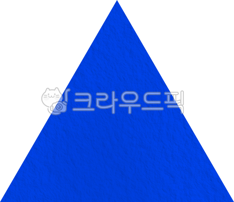 세모, 삼각형, 도형, 파란세모, 파란원, 사진,이미지,일러스트,캘리그라피 - wowsunny작가