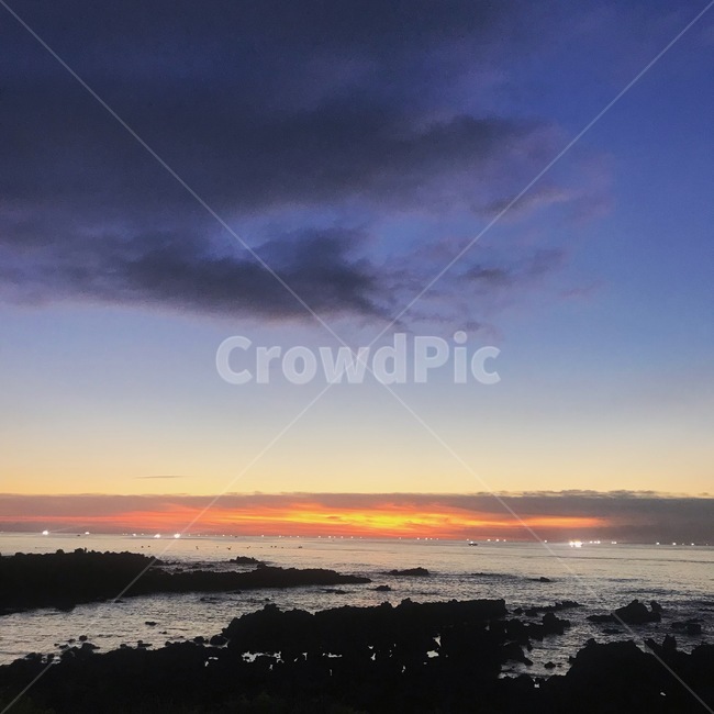 노을,sunset,바다,sea,jeju,제주,그윽,자연