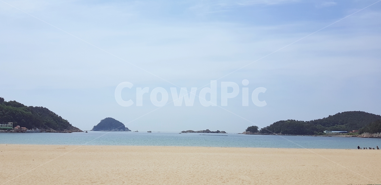남해,바다,해수욕장,모래사장,풍경