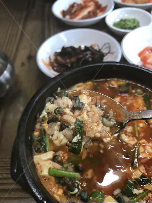 영월맛집,동강,동강올갱이,올갱이국,올갱이순두부
