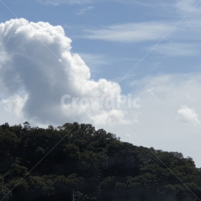 구름,산,나무,하늘,자연,자연,풍경,nature,landscape