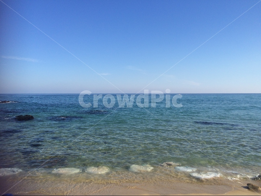 바다,물색,하늘,맑음,시원함,자연,풍경,nature,landscape,해변,바다,beach,sea,shoreline,해안선,water,물,ocean,대양,outdoors,옥외,coast,연안,바닷가