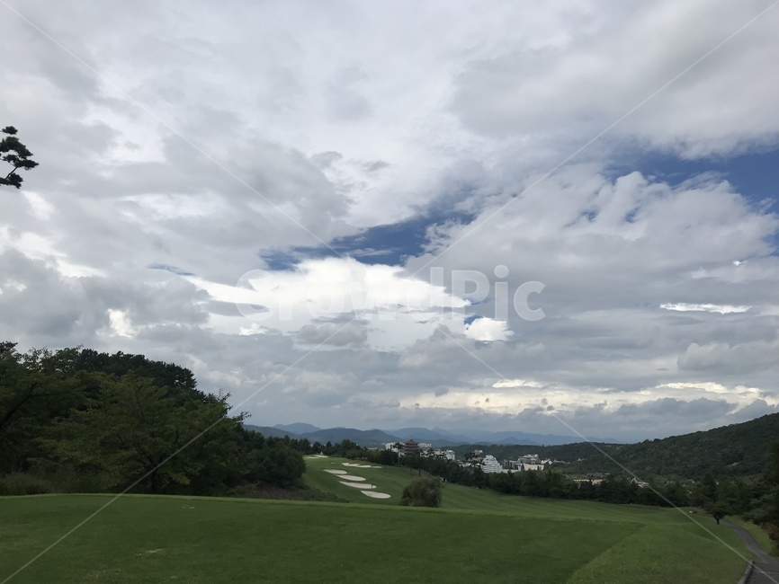 잔디,골프장,휴식,초록색,자연,여유,스포츠,자연,풍경,nature,landscape,field,들,outdoors,옥외