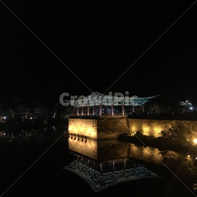 한옥,전통,경주,한국전통,야경,한옥마을,동궁과월지,배경화면,아름다운,한국적인