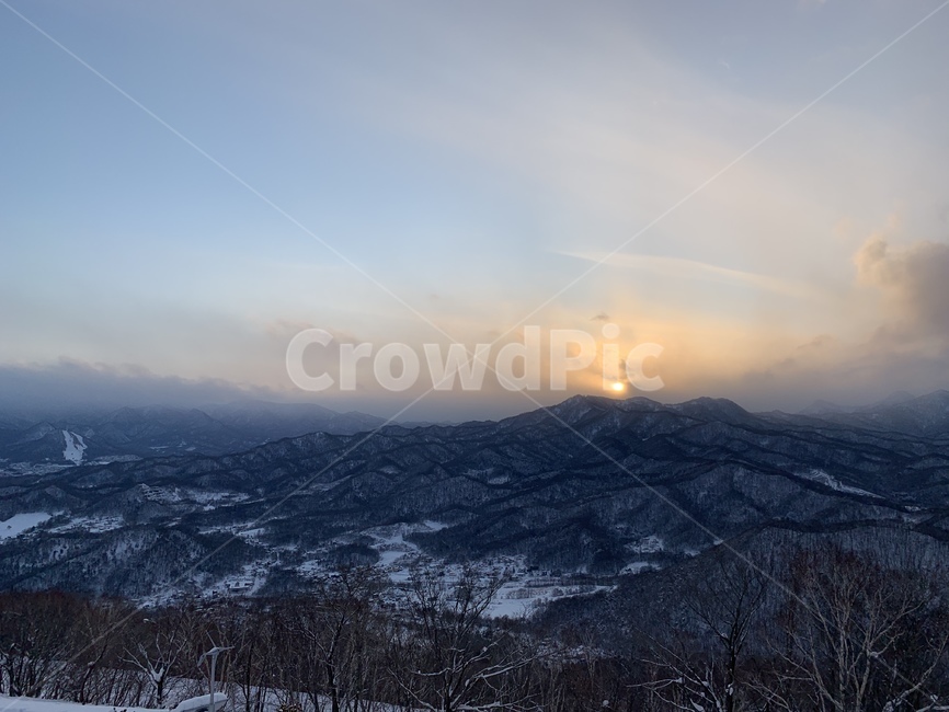 nature,자연,outdoors,옥외,눈내렸던,하늘,산,등산,눈산