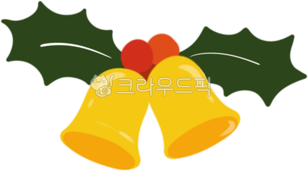 크리스마스종,종크리스마스,노랑,초록,꾸미기