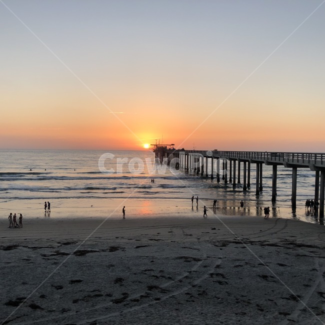 노을,다리,태평양,캘리포니아,바다,실루엣,california,pacific,bridge,sunset,beach,ocean,자연,풍경,nature,landscape,해변,바다,beach,sea,해외,외국,세계,foreign,oversea,world,세계자연풍경,해외자연풍경,외국자연풍경,world nature landscape,water,물,waterfront,워터 프론트,port,포트,pier,교각