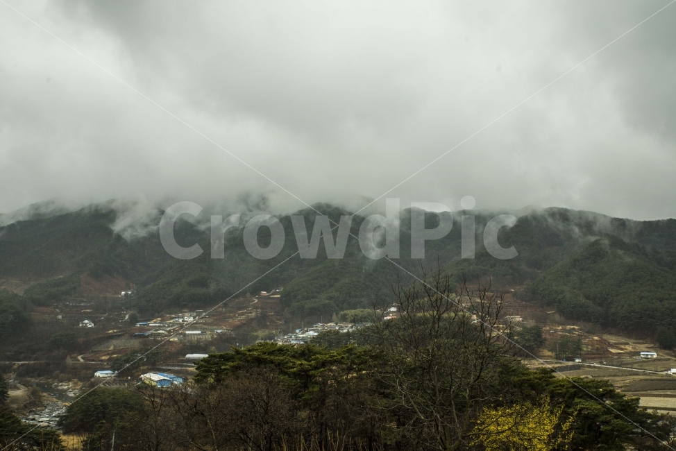 시골,산,지리산,비오늘날,흐림,구름,매동마을,자연,풍경,nature,landscape,한국자연풍경,한국자연경관,korea nature landscape,시골,마을,country,rural,town,outdoors,옥외