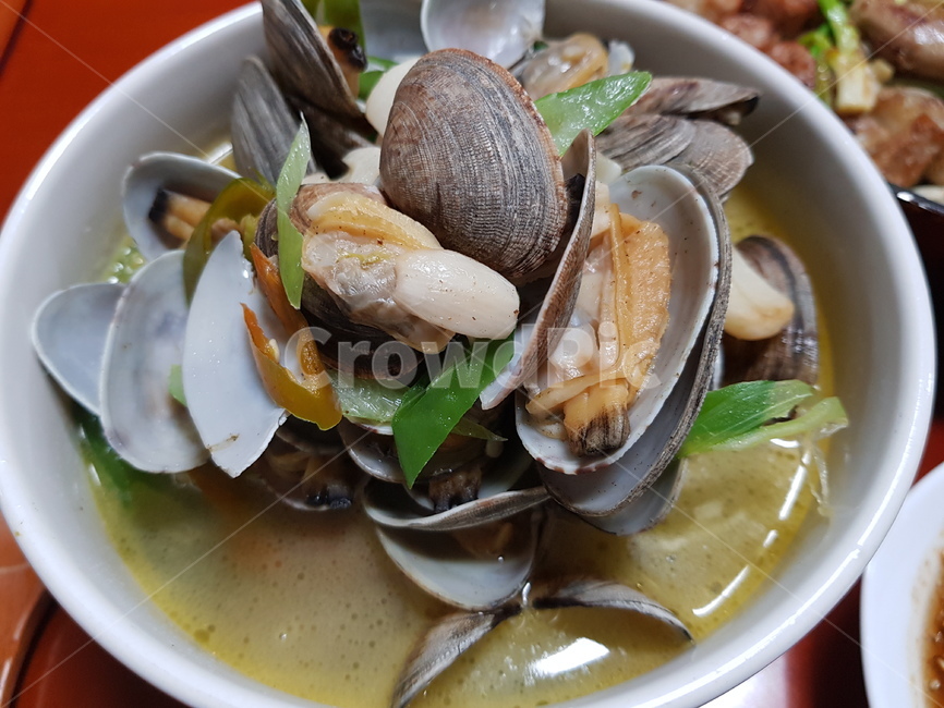 바지락술찜,술안주,조개,야식,바지락,음식,식재료,요리,food,cook,meal,dishes,food reserves