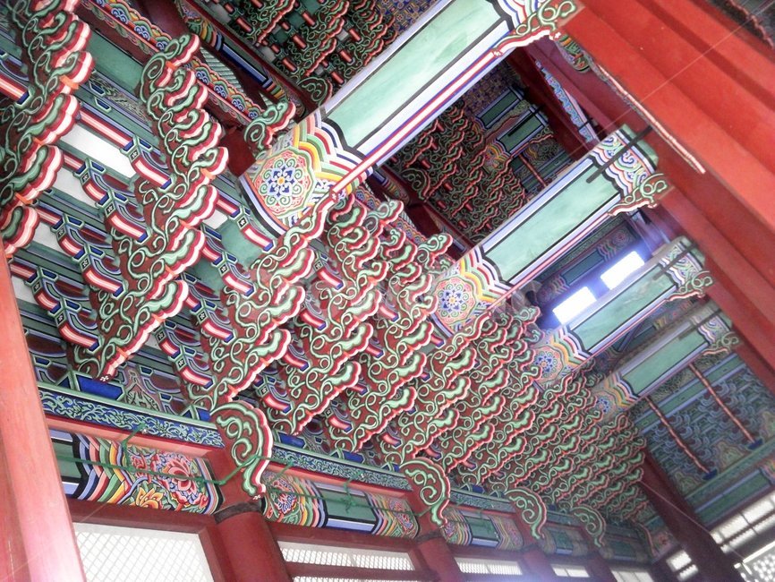 전통,궁궐,경복궁,단청,전통건축