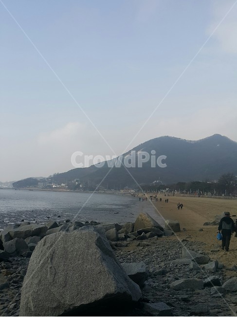 배경,바다,바위,돌,산,경치,안개,자연,풍경,nature,landscape,rubble,파편