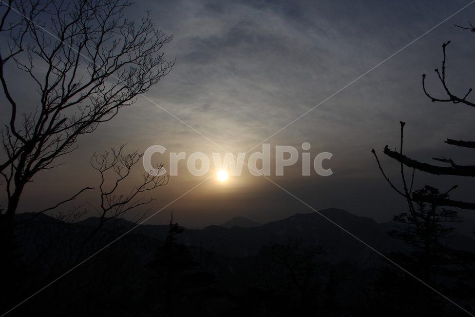 일몰,노을,설악산,자연,풍경,산,해,산맥,나무,역광,자연,풍경,nature,landscape,outdoors,옥외