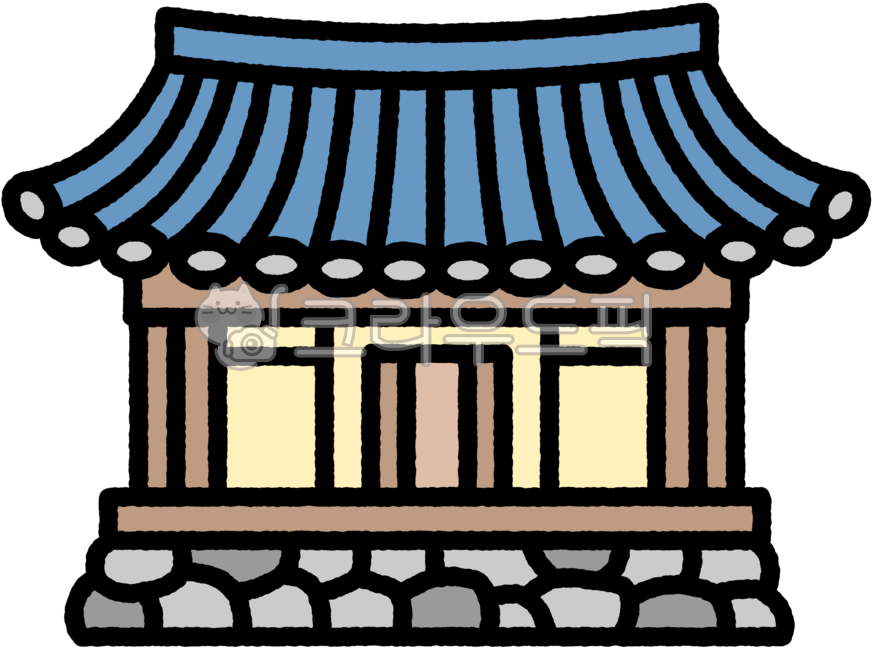 tile-roofed house,roof,eaves,floor,daecheongmaru,door,window,wood,cultural heritage,history,architecture,Korean culture,house,traditional,korea,tile-roofed house,traditional house,hanok,hanok illustration,tile-roofed house illustration,