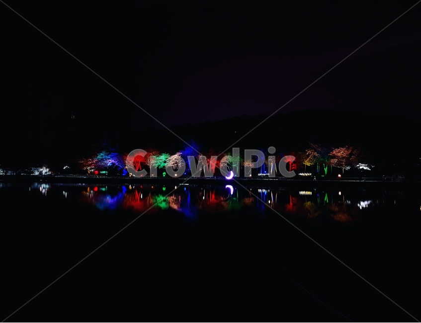 밤풍경,야경,호수,몽환적,그림자,야경,밤,풍경,nightscape,night,landscape,nature,자연,outdoors,옥외