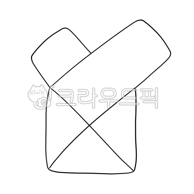 딱지, 쪽지접기, 종이, 쪽지, 메모, 사진,이미지,일러스트,캘리그라피 - 그림그리는작가