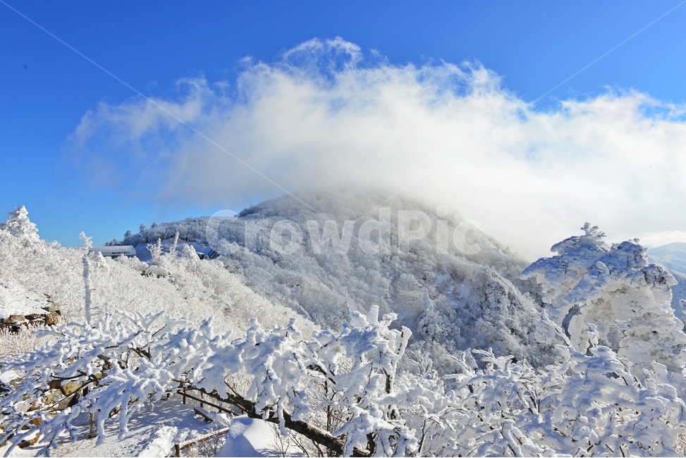 무주,덕유산,덕유산설경,겨울,계절,설경,중봉,설국,겨울산,눈꽃,상고대,nature,자연,mountain,산,outdoors,옥외,slope,경사,mountainrange,산맥,scenery,풍경,ice,빙,향적봉