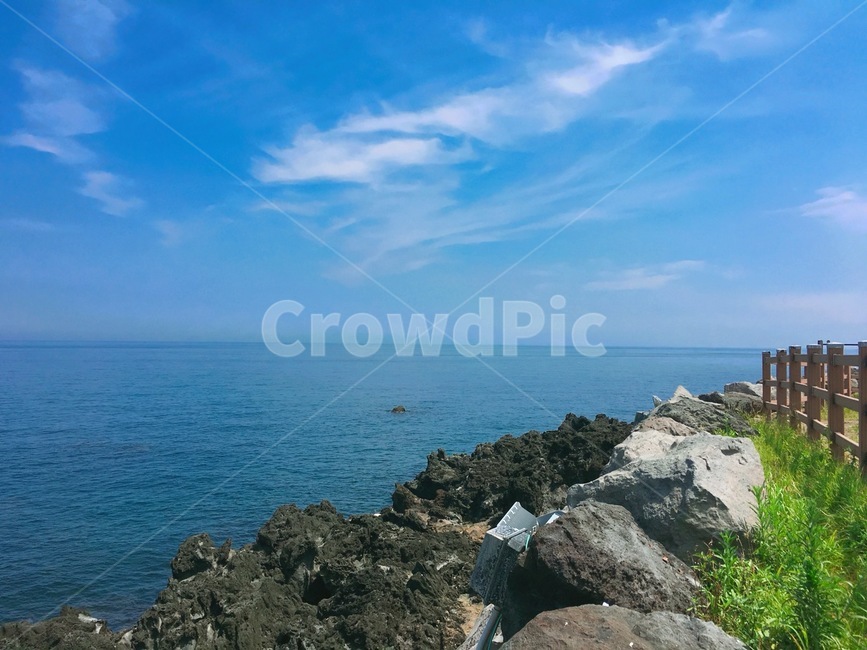 sea,제주도,jeju,landscape,자연,풍경,도로,road,하늘,sky,blue,jejuisland,돌,rock,해변,바다,beach