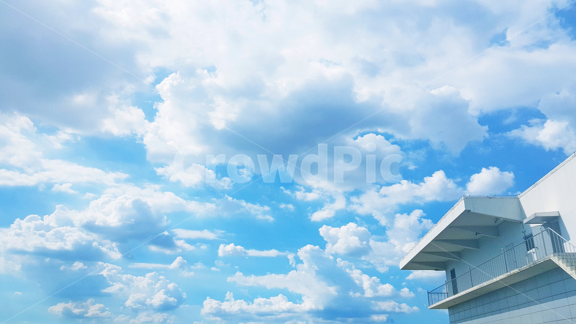 구름,하늘,자연,풍경,뭉개구름,sky,cloud,자연,풍경,nature,landscape,건축물,건물외관,exterior,building,structure,architecture,construction,outdoors,옥외,azure sky,푸른 하늘,weather,날씨