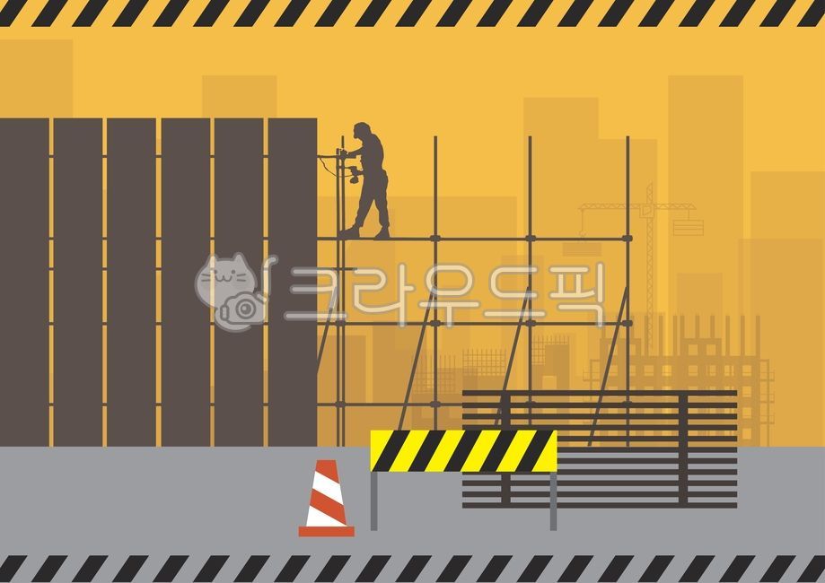 공사현장,ai,일러스트,건축,건축공사,공사,건설,비계해체,비계설치,띠장,가새,설치,해체,건축업,산업,구조물,건설안전,건축자재,출입금지,위험,안전,작업