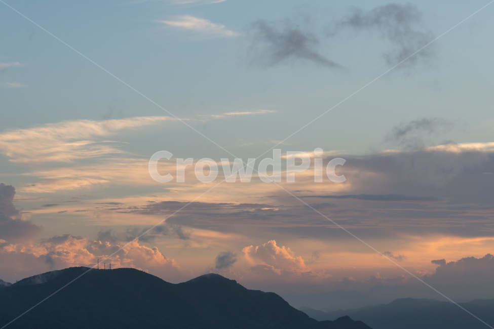 일몰,산,빛,구름,황령산,자연,풍경,nature,landscape,outdoors,옥외,mountain range,산맥,mountain,weather,날씨