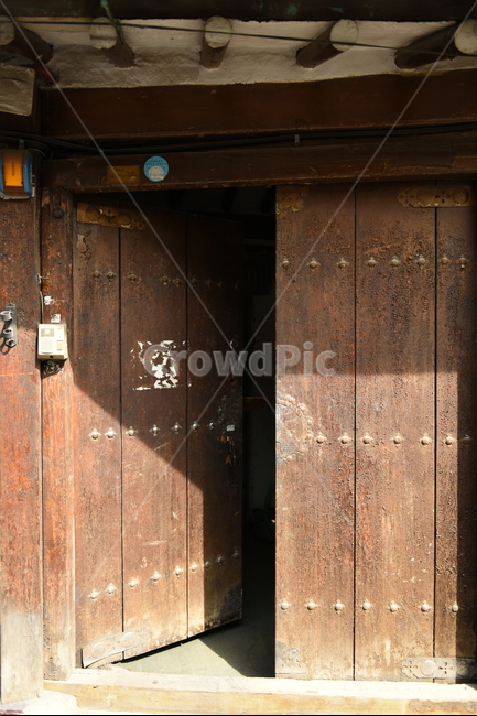 문,나무,옛날집,대문,처마,door,wood