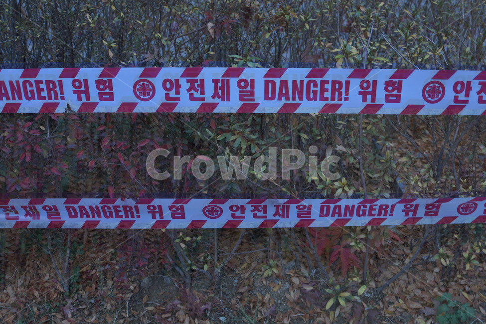 안전제일,위험,danger,안전,공사장,공사,자연보호,자연,환경,nature,혼돈,혼란,테이프,표식