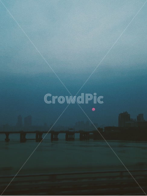 서울,seoul,한강,blue,야경