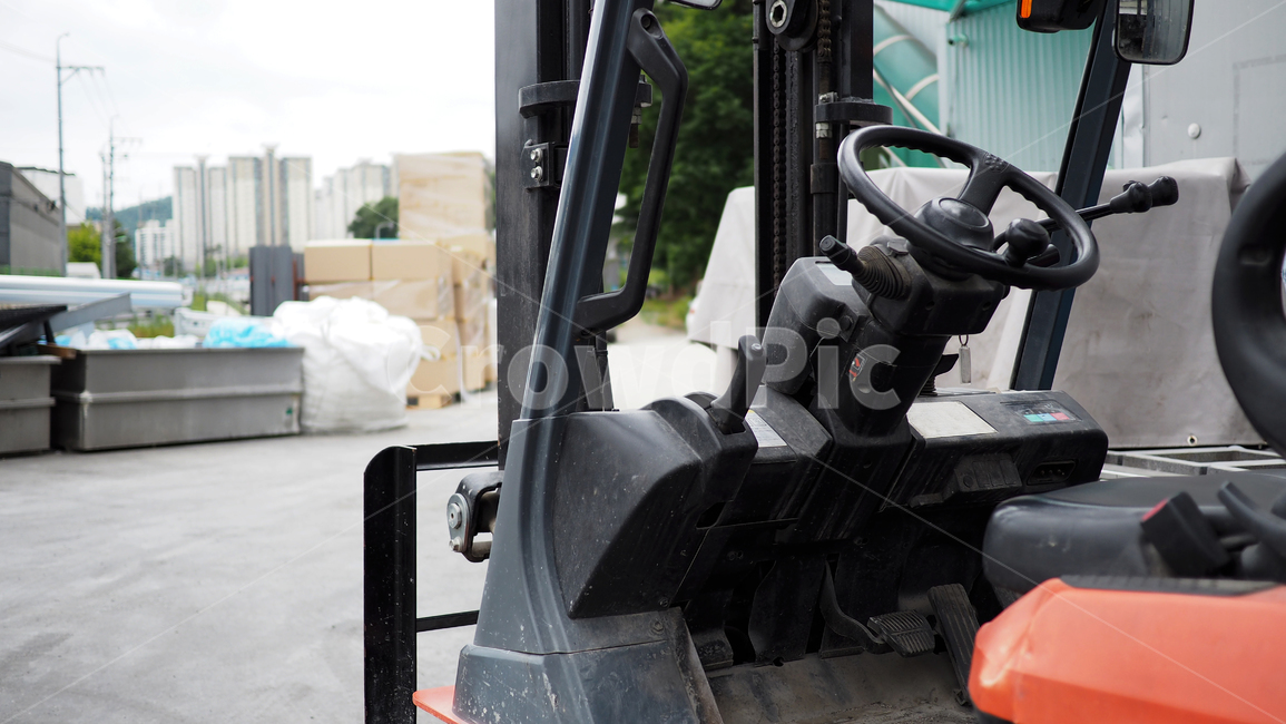 지게차,운전대,화물,forklift,특수차량