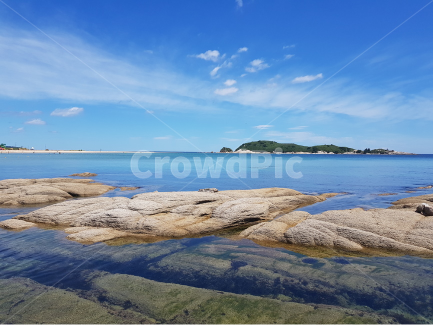 해수욕장,구름,바다,섬,해변,자연,풍경,nature,landscape,land,땅,outdoors,옥외,ocean,대양,sea,water,물,shoreline,해안선