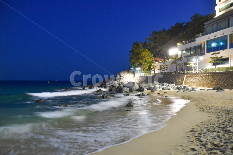 water,바다,자연,해수욕장,모래,파도,wave,sea,물,야경