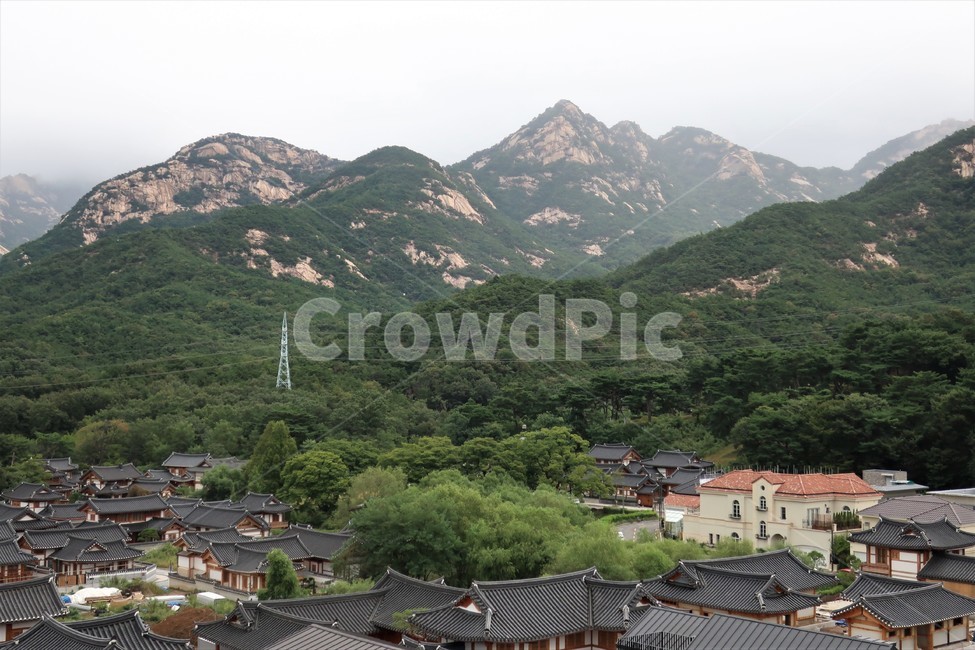 은평,한옥,마을,전경,풍경,전통,기와,지붕,기와집,건축,한국전통,한국문화,korean traditional,korean culture
