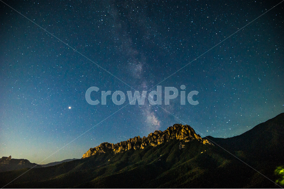은하수,울산바위,풍경,랜드스케이프,한국,자연,풍경,nature,landscape,야경,밤,nightscape,night,outdoors,옥외