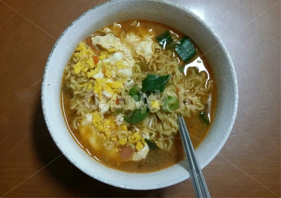 사발,식사,요리,dish,음식,food,라면,국물,계란
