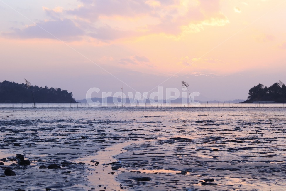 노을,바다,갯벌,서해바다,갯벌노을마을,sunset,자연,풍경,nature,landscape