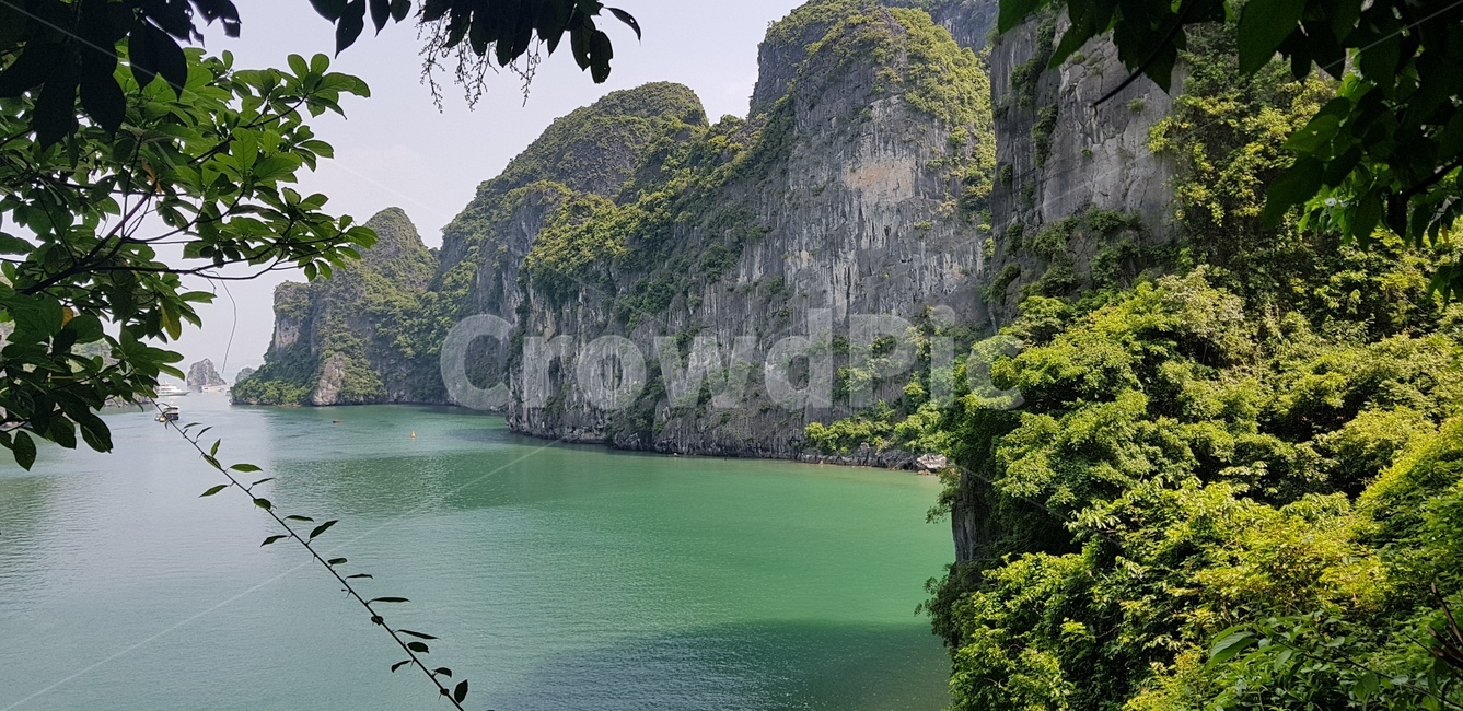 자연,풍경,베트남,하노이,하롱베이,등산,강,전경,자연,풍경,nature,landscape,outdoors,옥외,cliff,낭떠러지,water,물