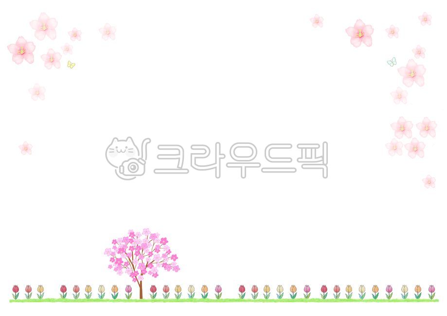 spring border,cherry tree,correspondence,tree,flower tree,notice board,spring tree,flower,spring,Postcard,flower name tag,writing pad,Notice,grass,tree illustration,cherry blossom,flower tree border,nameplate,border illustration