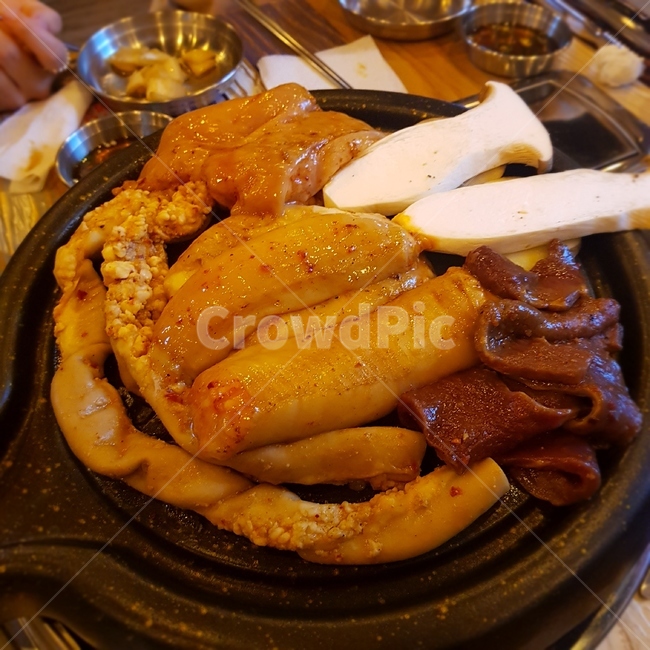 음삭,곱창,대창,염통,소곱창,버섯,곱창구이,음식,식재료,요리,food,cook,meal,dishes,food reserves