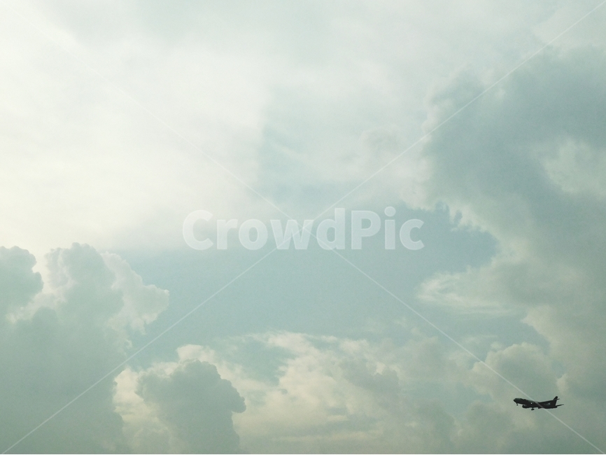 하늘,구름,sky,cloud,비행기,flight
