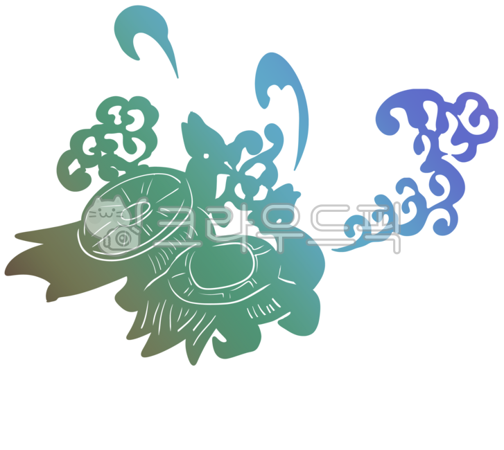 Ten longevity,turtle,illustration,traditional pattern,turtle illustration