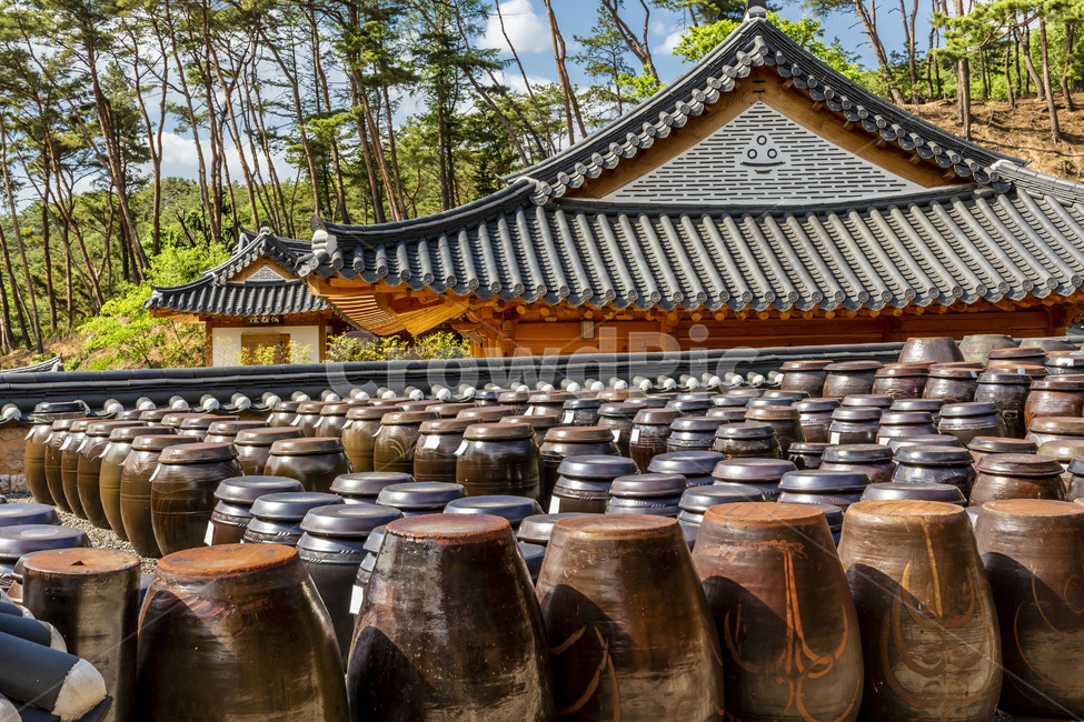 진관사,장독,장독대,전통가옥,사찰,된장독,한국전통,한국문화,korean traditional,korean culture