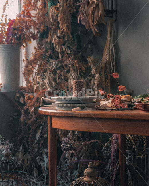 카페,꽃,책상,접시,flower,cafe