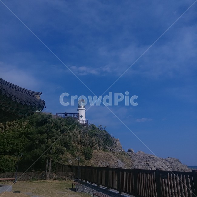 바다,전망대,파란하늘,시원한풍경,해운대