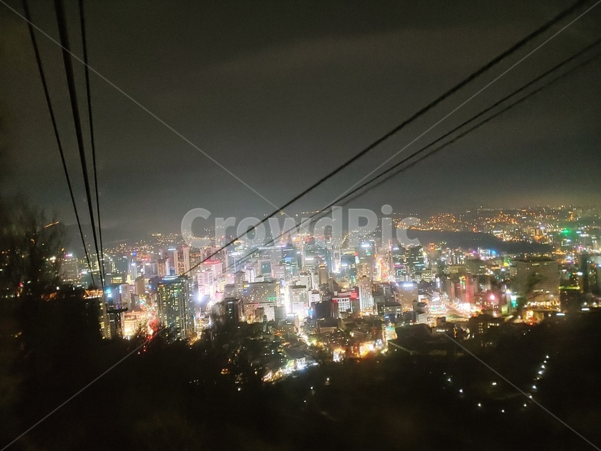 남산케이블카,도심,야경,남산,건물,야경,밤,풍경,nightscape,night,landscape,도시,city,한국도시풍경,한국도시경관,korea cityscape,경치,nature,자연,outdoors,옥외