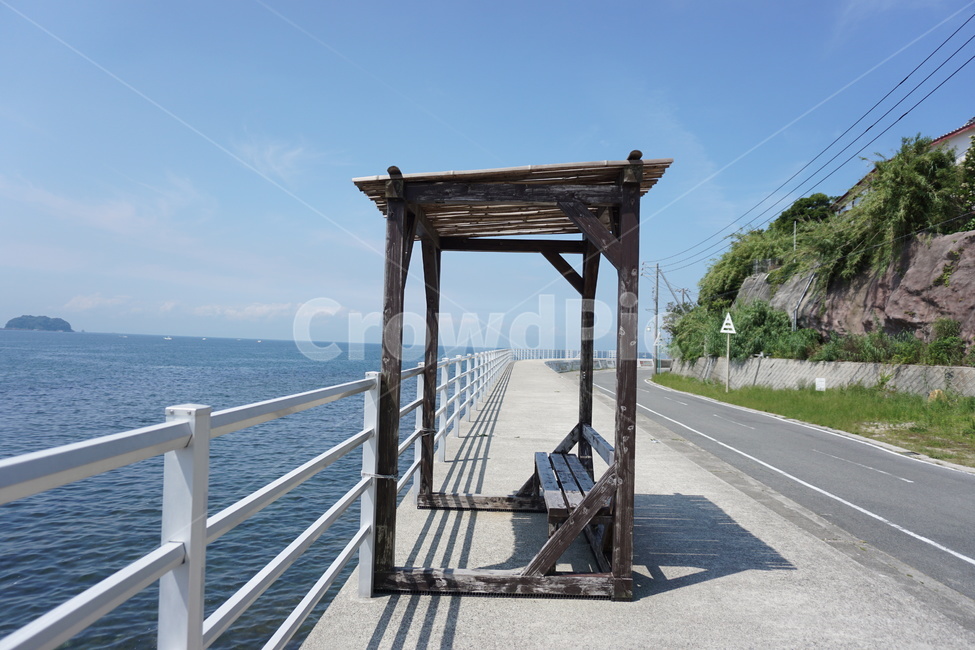 일본바닷가,일본바다,일본의자,바닷가,일본해변