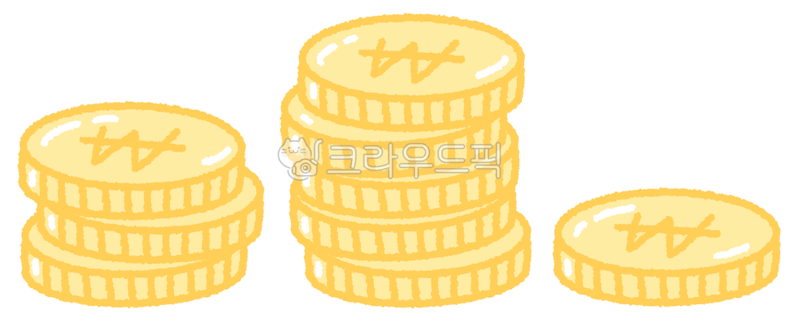 경제, 돈, 머니, 동전, 코인, 사진,이미지,일러스트,캘리그라피 - 꼬마쥬작가