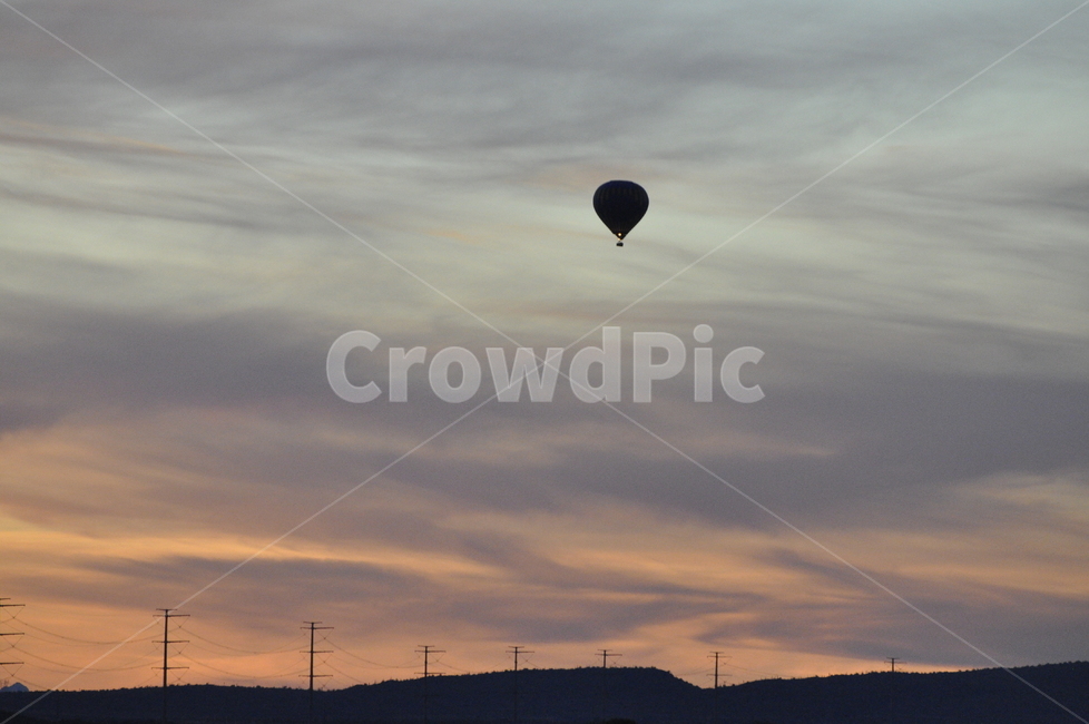 석양,노을,sunset,balloon,arizona