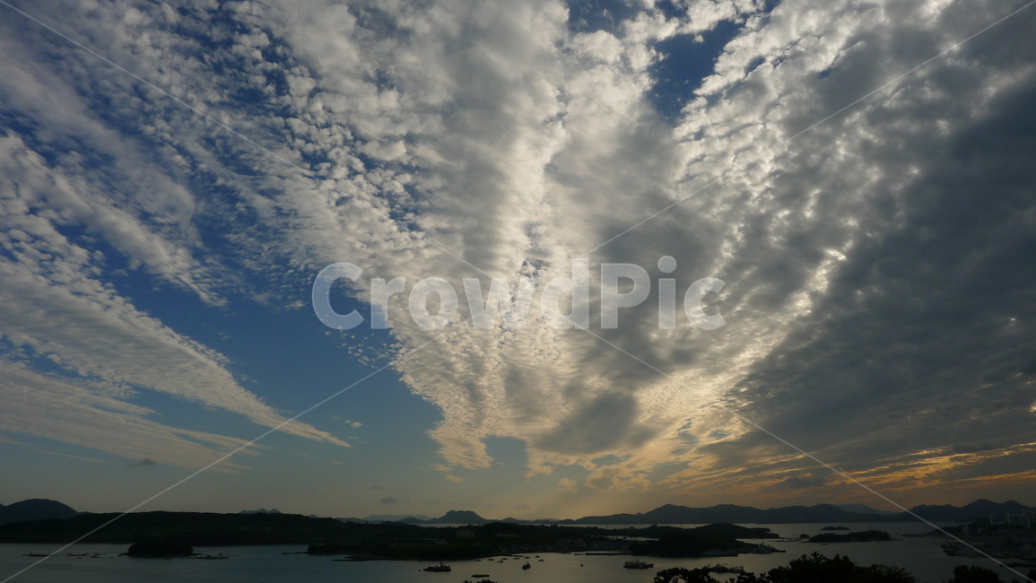 하늘,구름,풍경,자연,노을,여수,자연,풍경,nature,landscape,weather,날씨,outdoors,옥외,cumulus,적운,cloud,sky