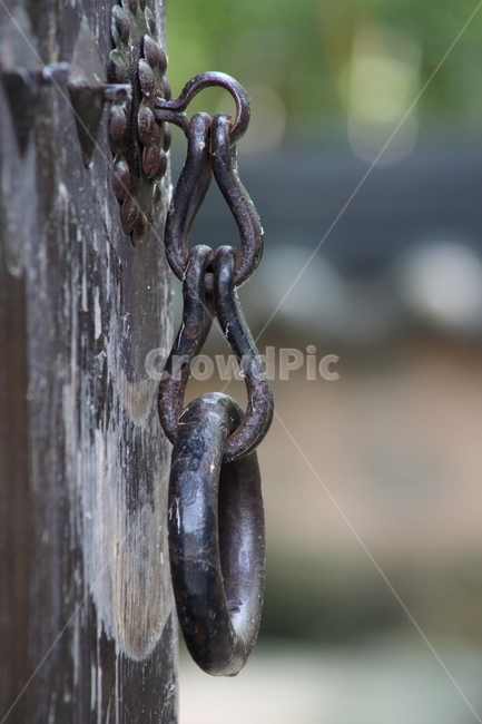 문고리,철,장식,손잡이,doorknob