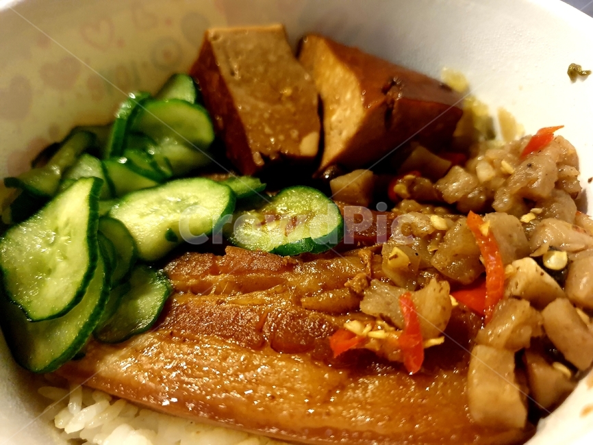 고기,고기덮밥,동파육,meat,meal,식사,저녁,dinner,대만음식,음식
